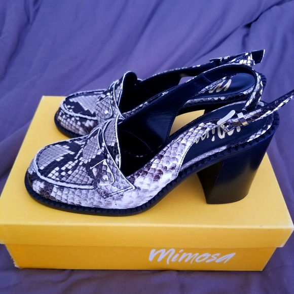 Mimosa sling back shoes, size 7.5 - Picture 1 of 5